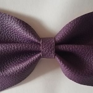 Dark Purple Bow